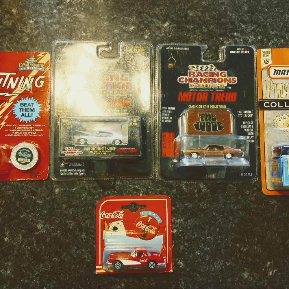 Diecast Metal Car Lot Matchbox Racing Champions Pontiac GTO Johnny Lightning New